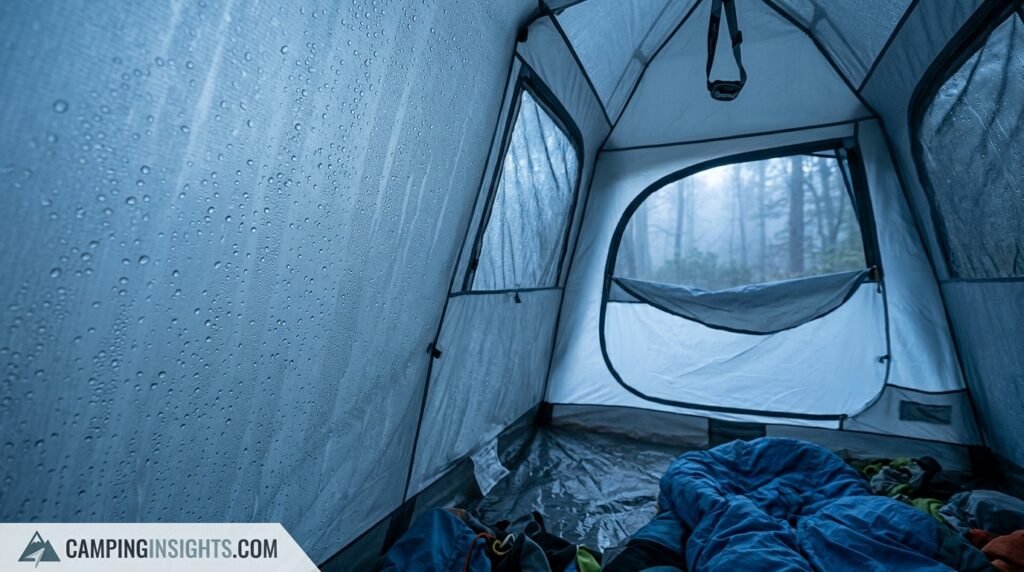 How to stop condensation in tent