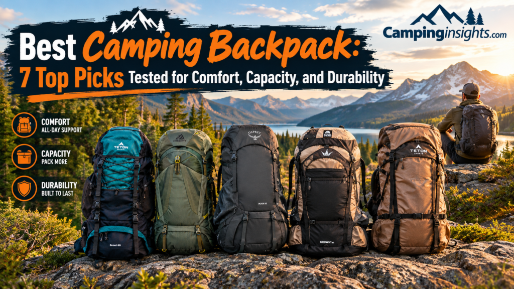 best camping backpack